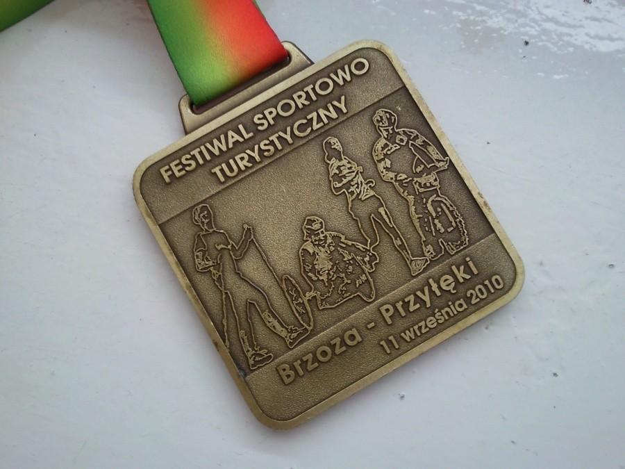 Pamiątkowy medal z maratonu