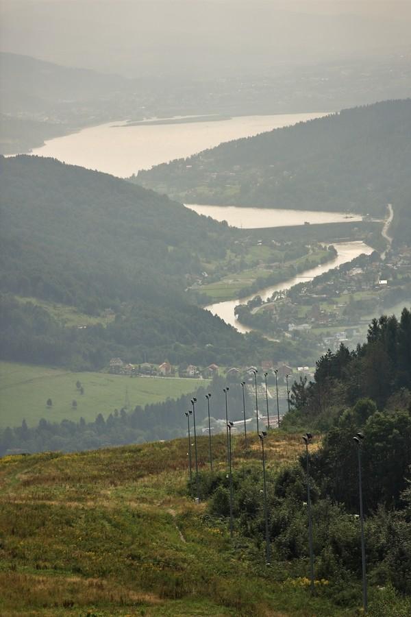 Widok z góry Żar.