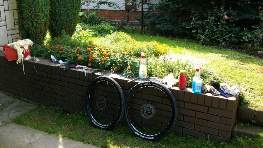 Sporo rzeczy było mi potrzebnych do wyczyszczenia