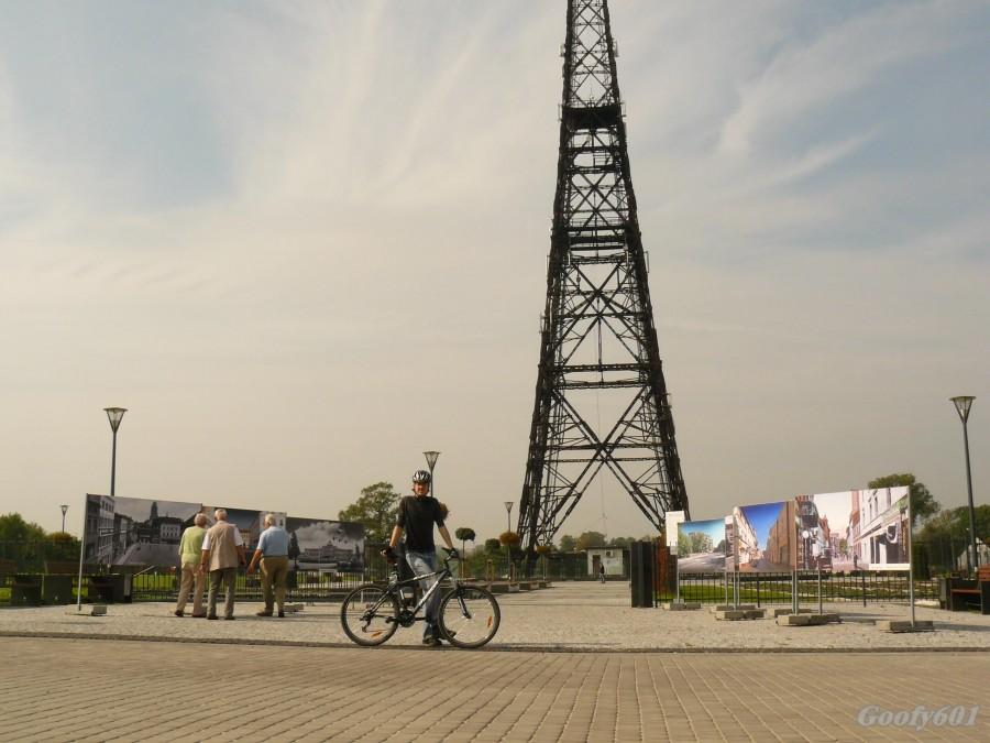 Z Meridką pod radiostacją w Gliwicach :)