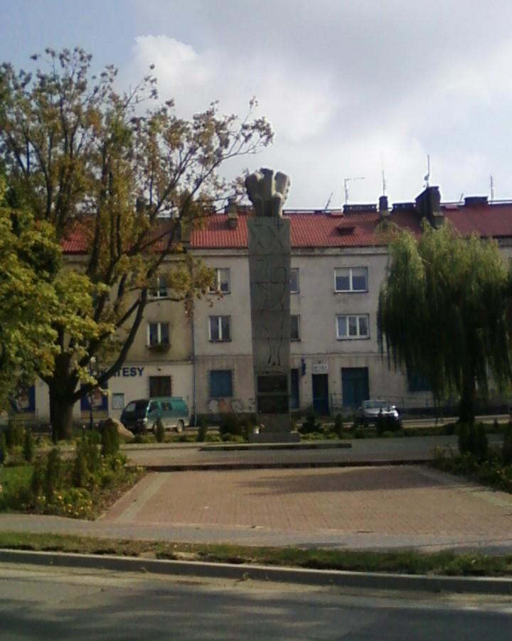 Skwerek w Annopolu