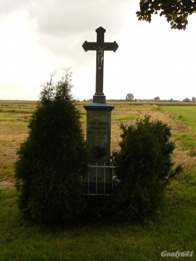 Przydrożny krzyż z 1876r