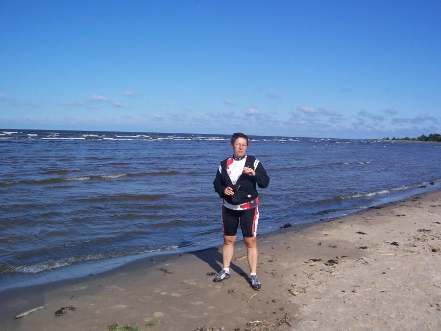 spacer po plaży