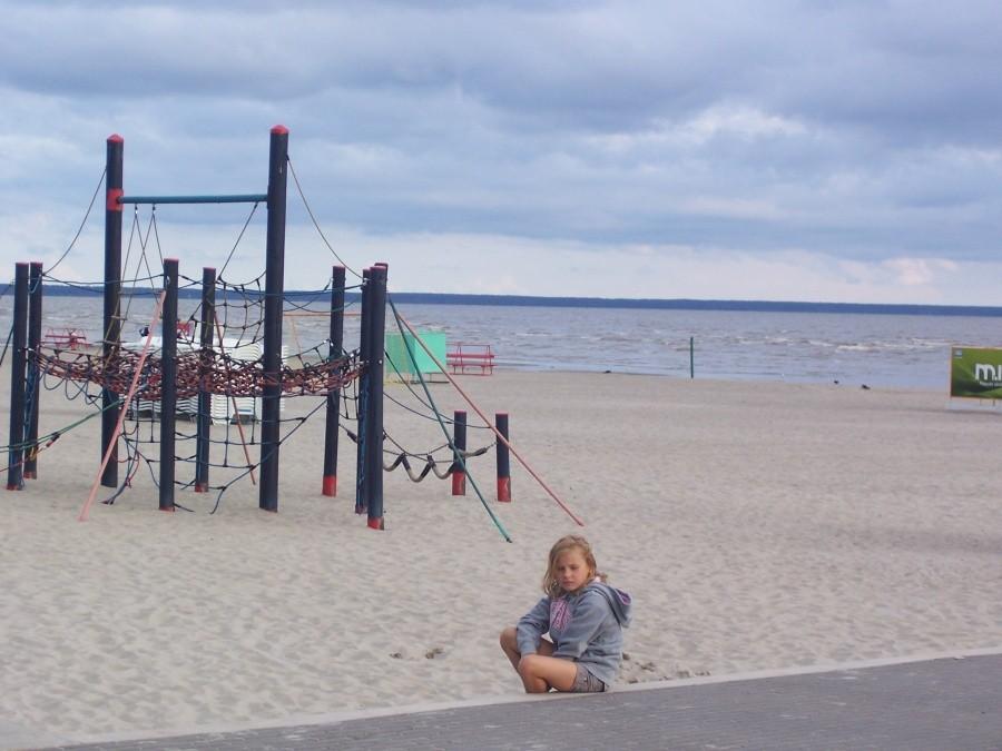 plaża w Parnu