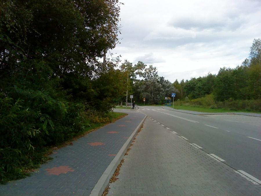 Przystanek koło cmentarza komunalnego