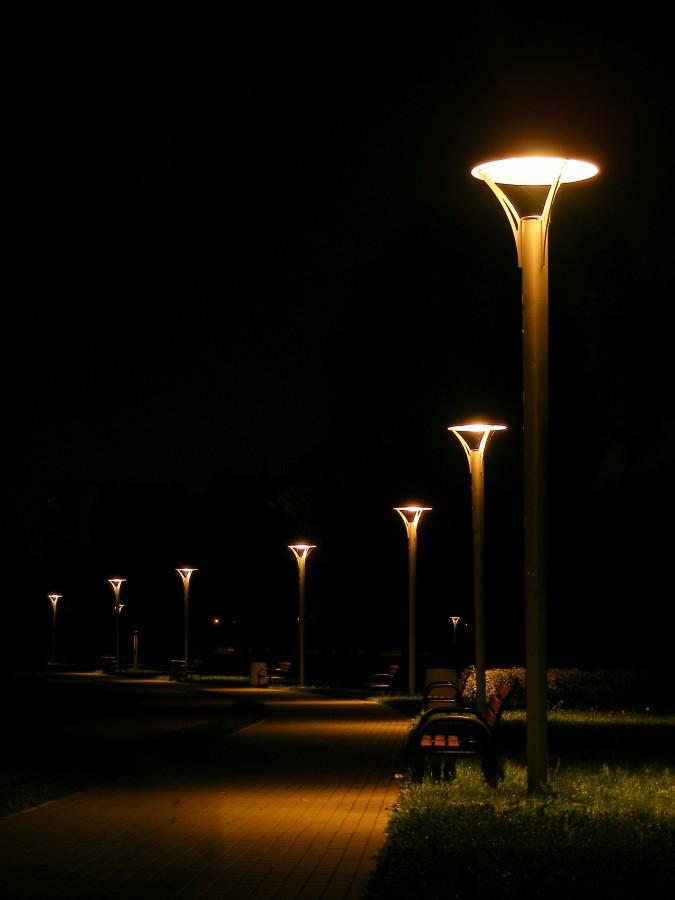 Park koło zapory