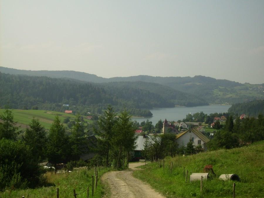Zawóz i widok na Solinę