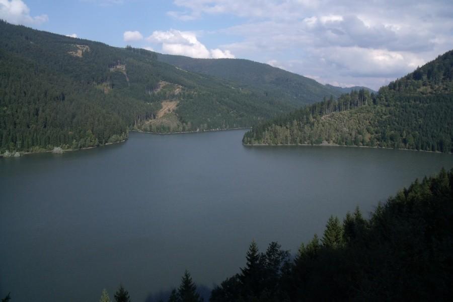 Widok na zbiornik
