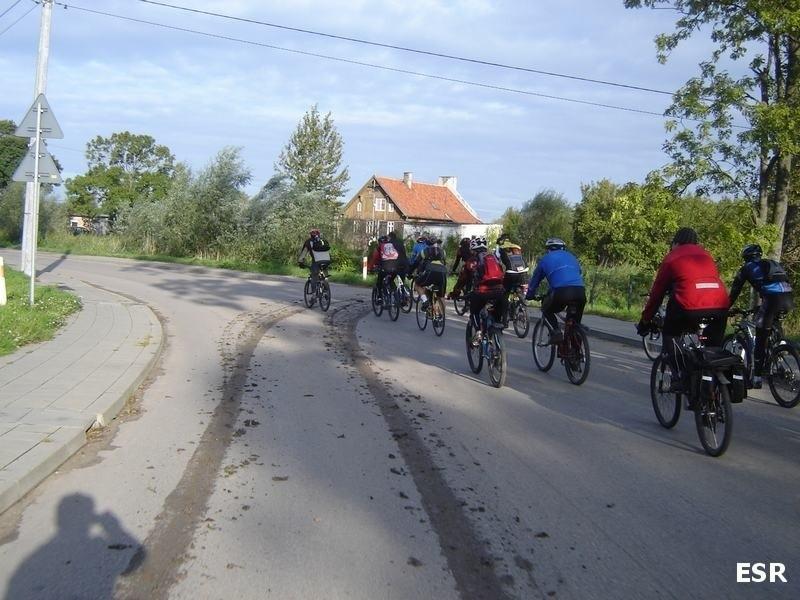 Ekipa rowerowa.