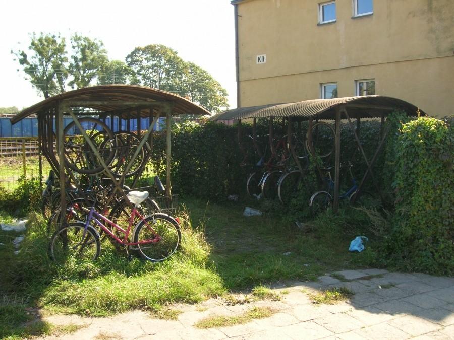 Parking rowerowy w Kaletach