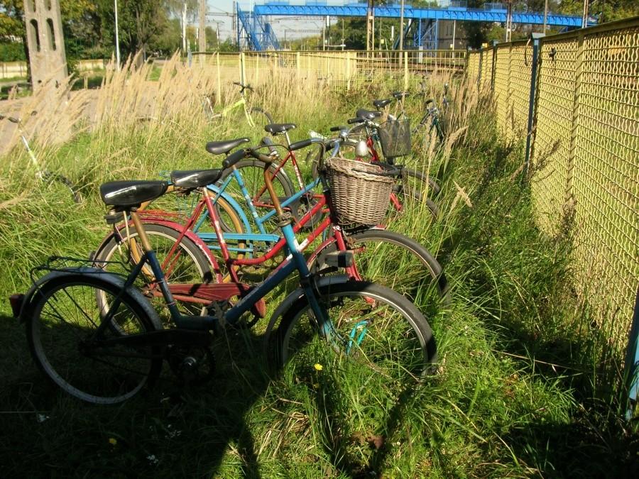 Parking rowerowy w Kaletach