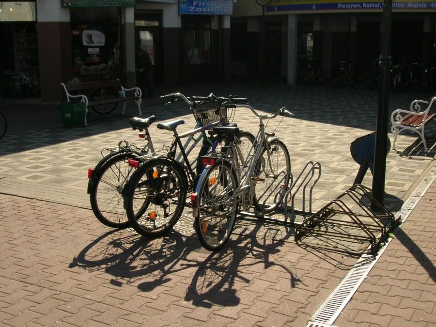 Parking rowerowy w Kaletach