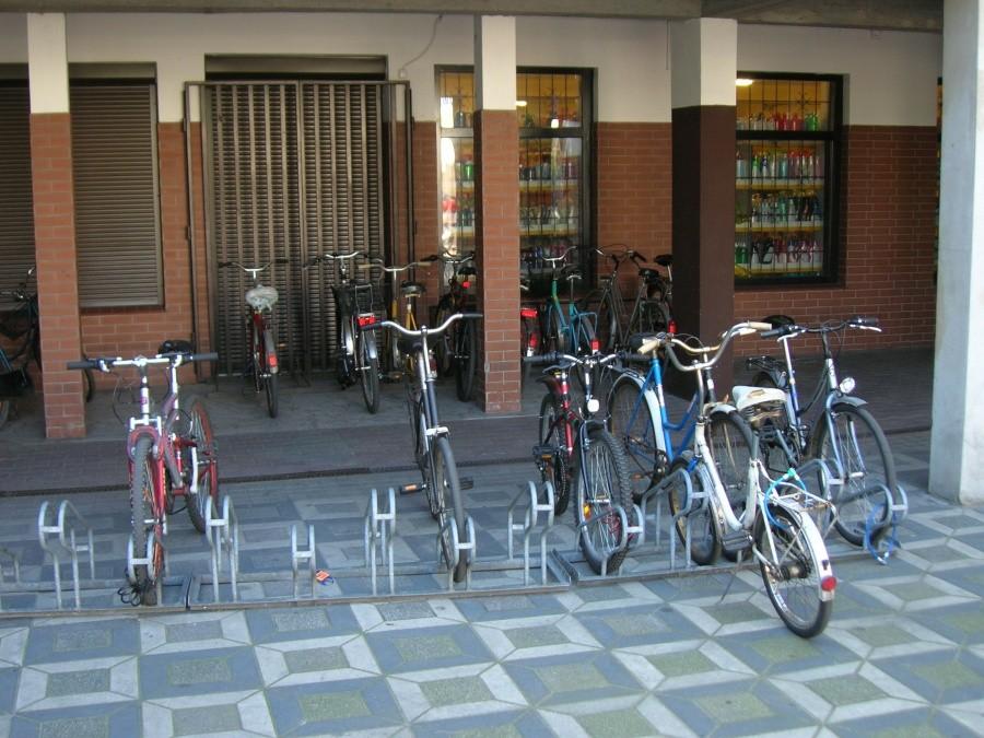 Parking rowerowy w Kaletach