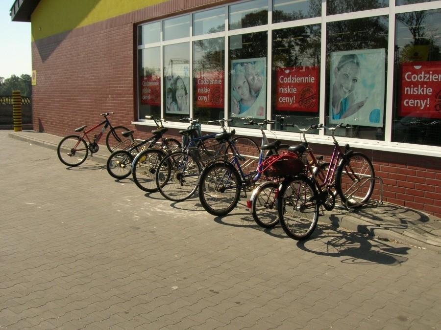 Parking rowerowy w Kaletach