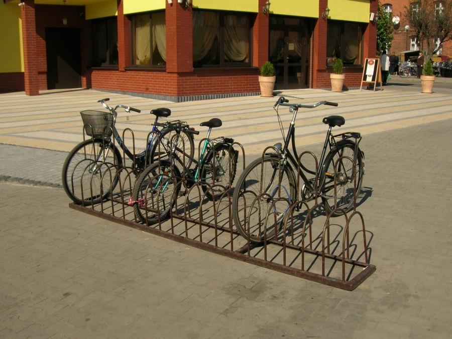 Parking rowerowy w Kaletach
