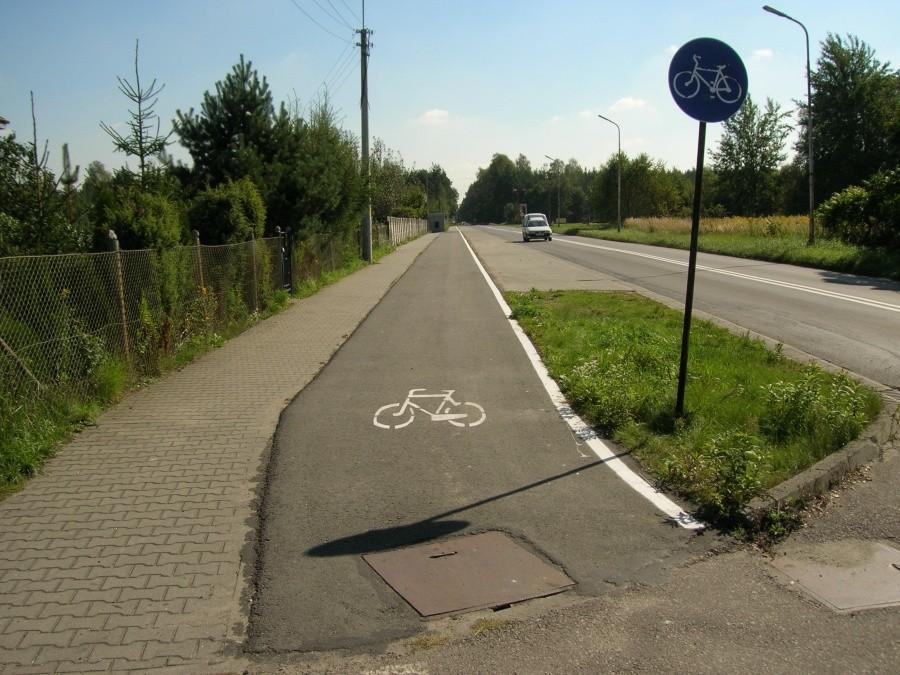droga rowerowa w Kaletach
