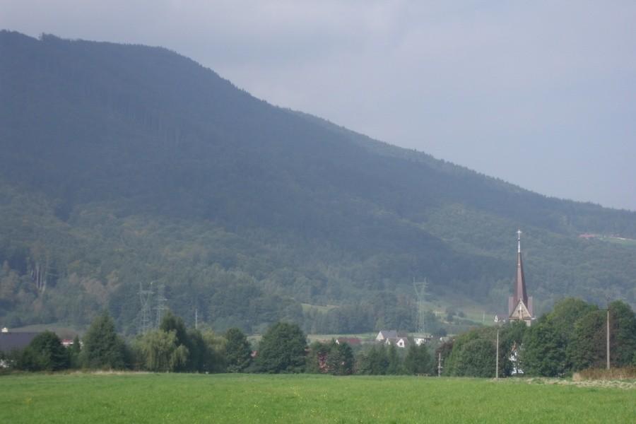 Widok na Porąbkę