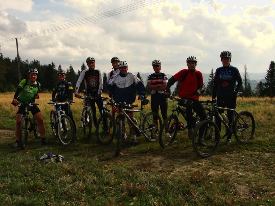 od prawej...Kolega, Aga, Arek, Drugi kolega, Grzesiek, Tomek, Wojtek i ja