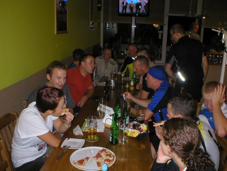 PRAWIE WSZYSCY-OD PRAWEJ: OWIECZKA, WASYL, OSKAR, WAX, ALEX, SKJAATEL, EASY_RIDER, CZUCZU, FISH, BUKATO, DARECKI_EB, MODO, AGNIESZKA