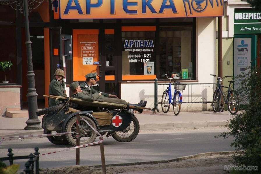 cięższe przypadki odwożone są do szpitala