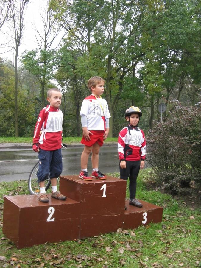 Igorek na podium