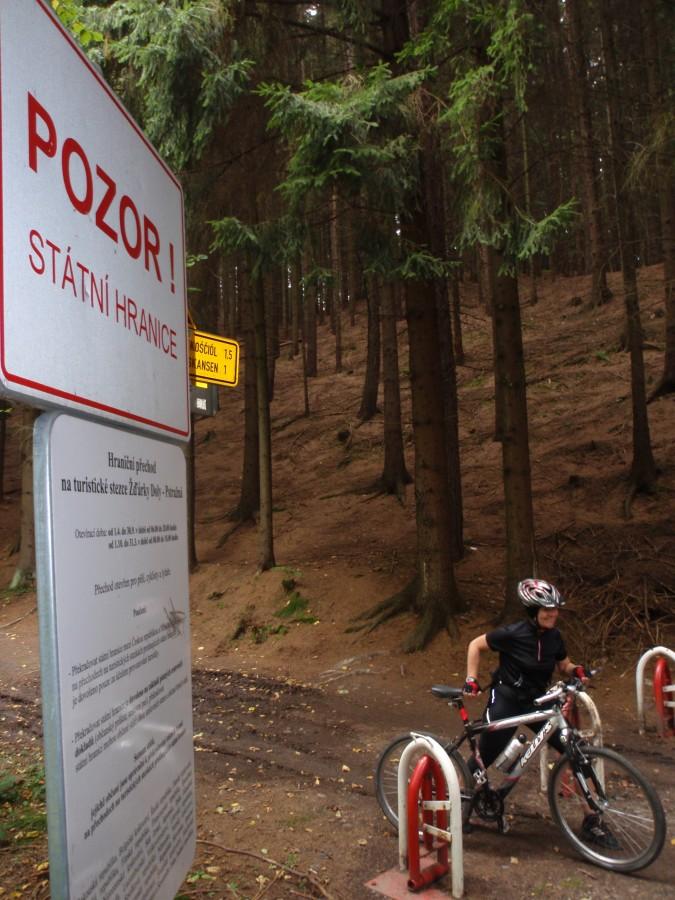 Przekraczam granicę.