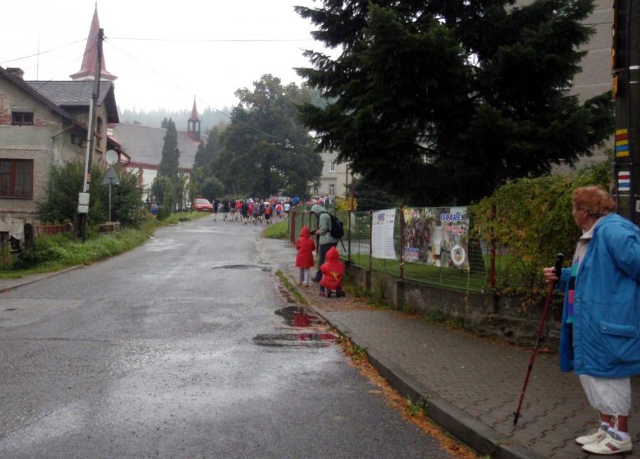 Bieg na Szczeliniec - ogon stawki