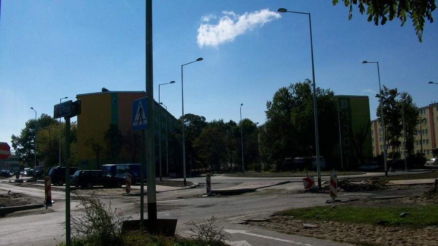 Nowe rondo na Wróblewskiego