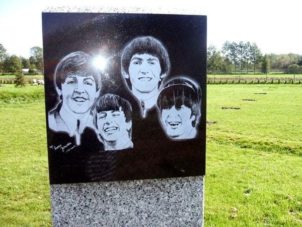 Beatlesi na ulicy Beatlesow ;)