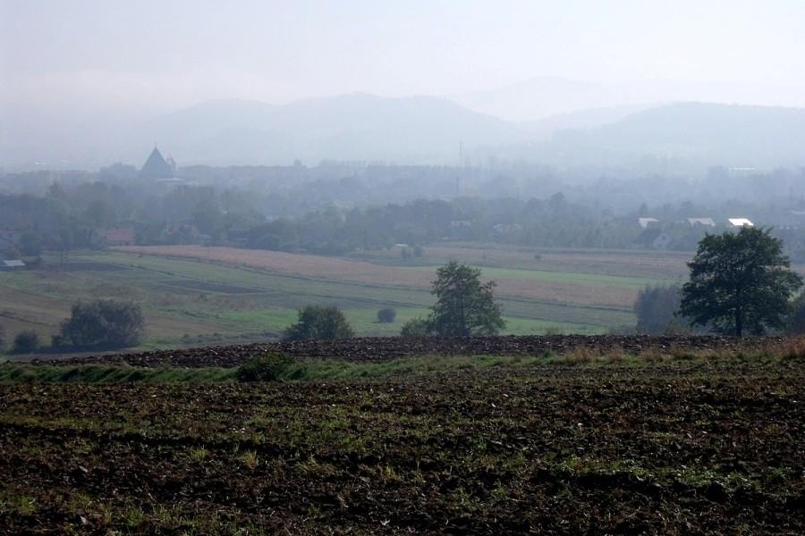 Mgła nad Andrychowem