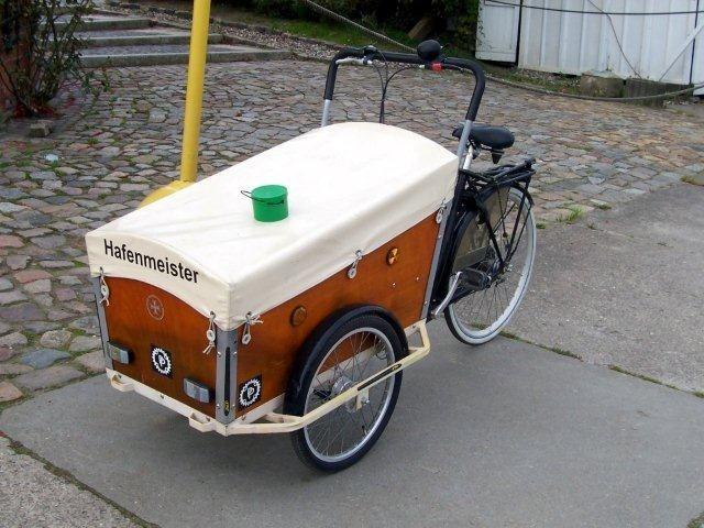 Rower służbowy Kapitanatu Portu w Greifswaldzie :)))