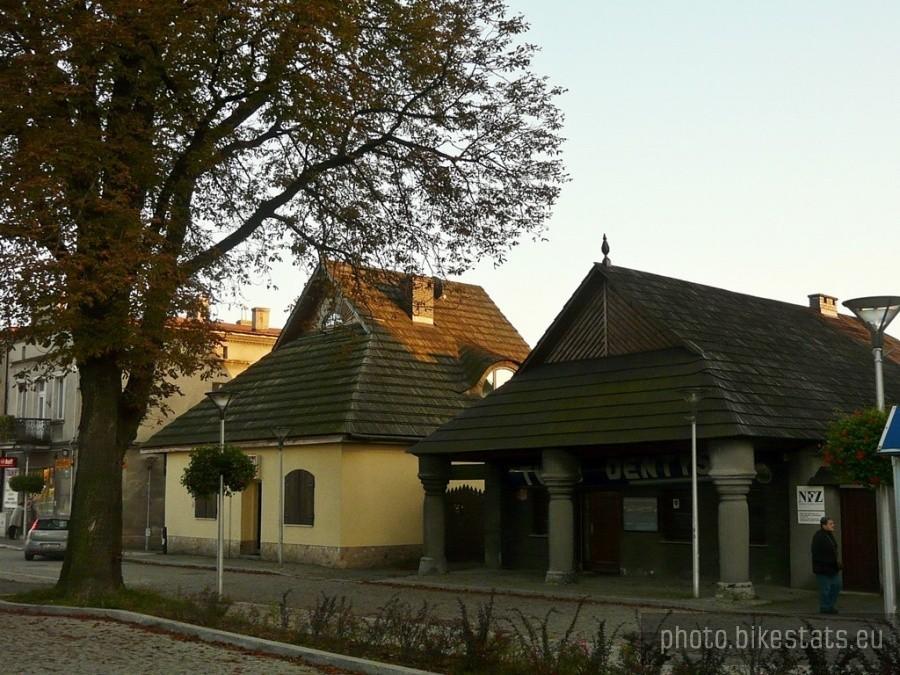 Czeladź - kamieniczki przy rynku