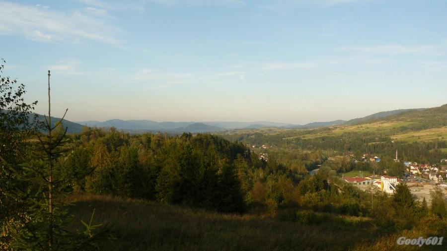 Panorama z "Grunwaldu".