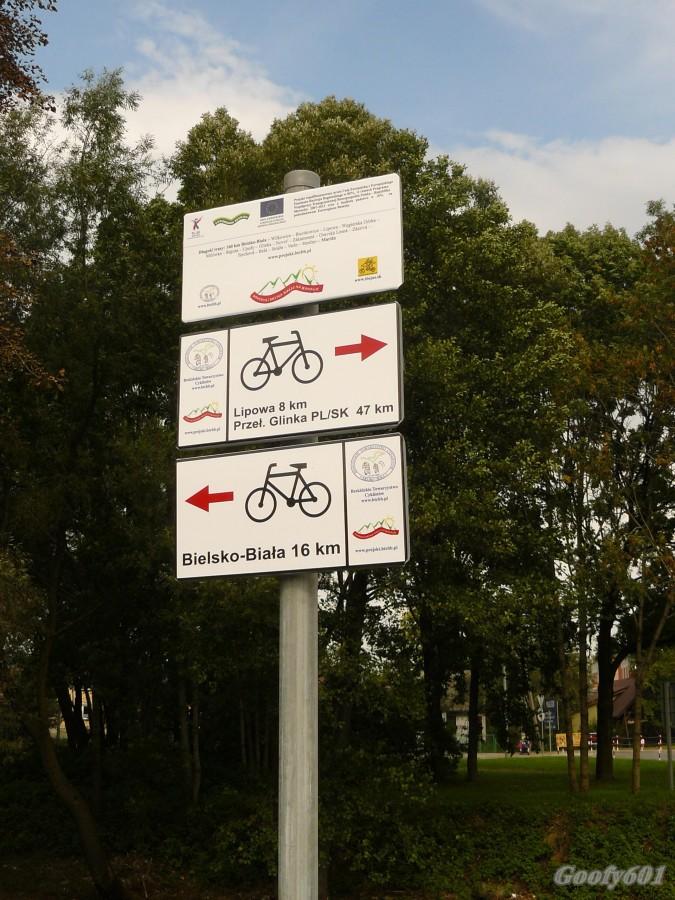 Trasa rowerowa Bielsko - Martin