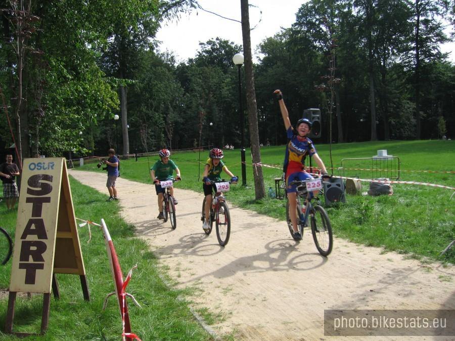 Wyścig rowerowy w Człuchowie