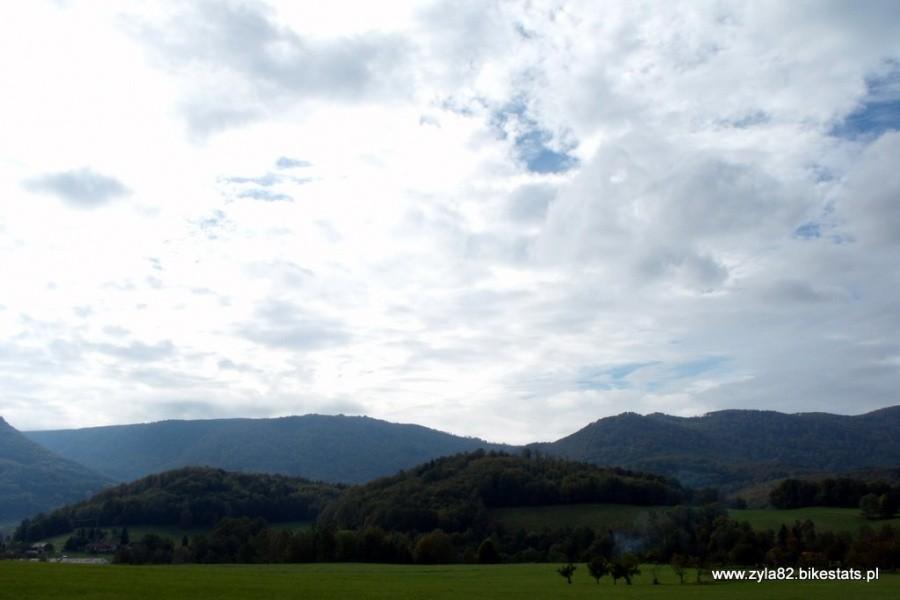 Widok na Góry Izerskie