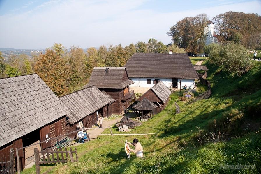 skansen - widok ogólny