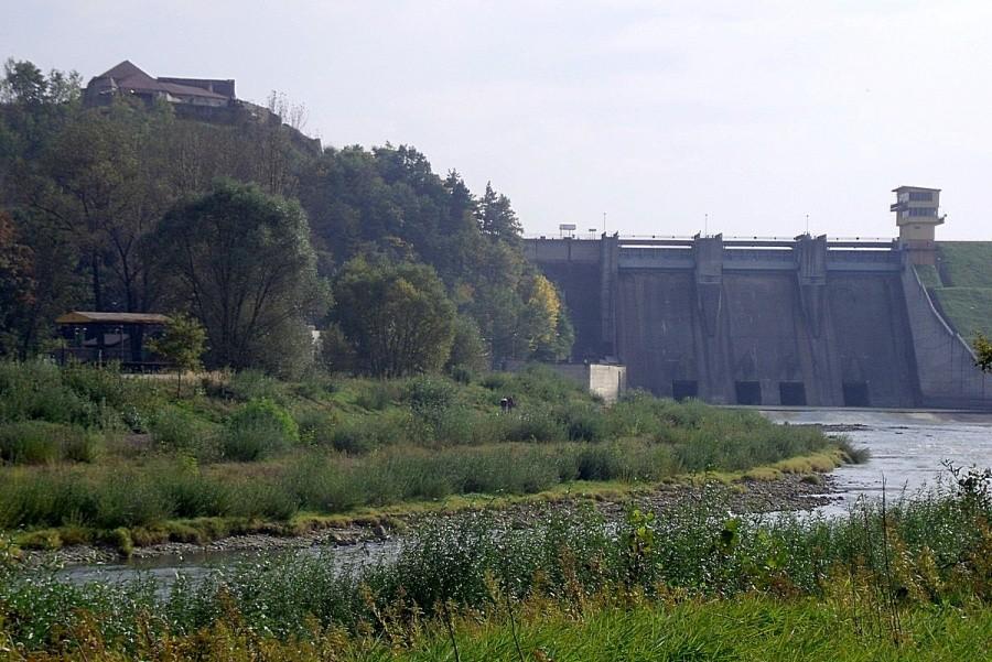 Zamek i zapora w Dobczycach