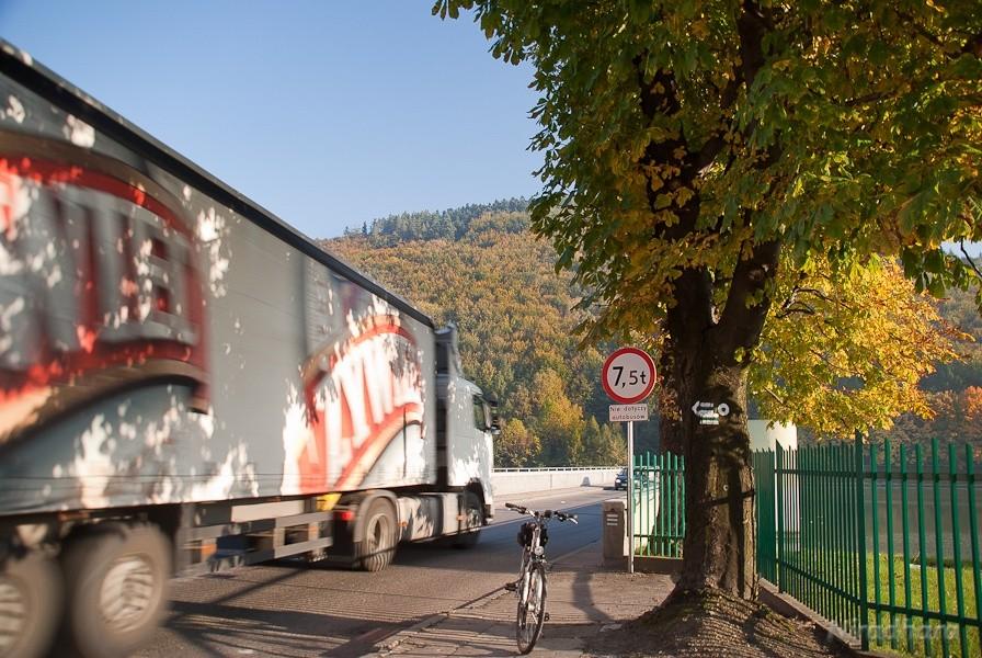 kierowca ma problemy z wagą