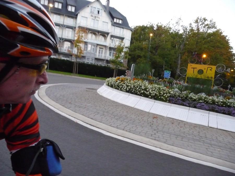 Balmoral k/Spa - ślady TdFrance 2010 w Belgii