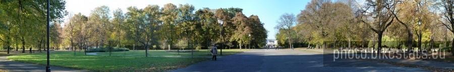 Panorama - Park Poniatowskiego, Łódź
