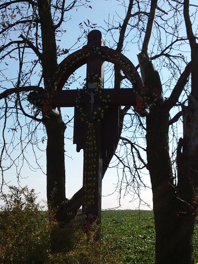 Przydrożny krzyż