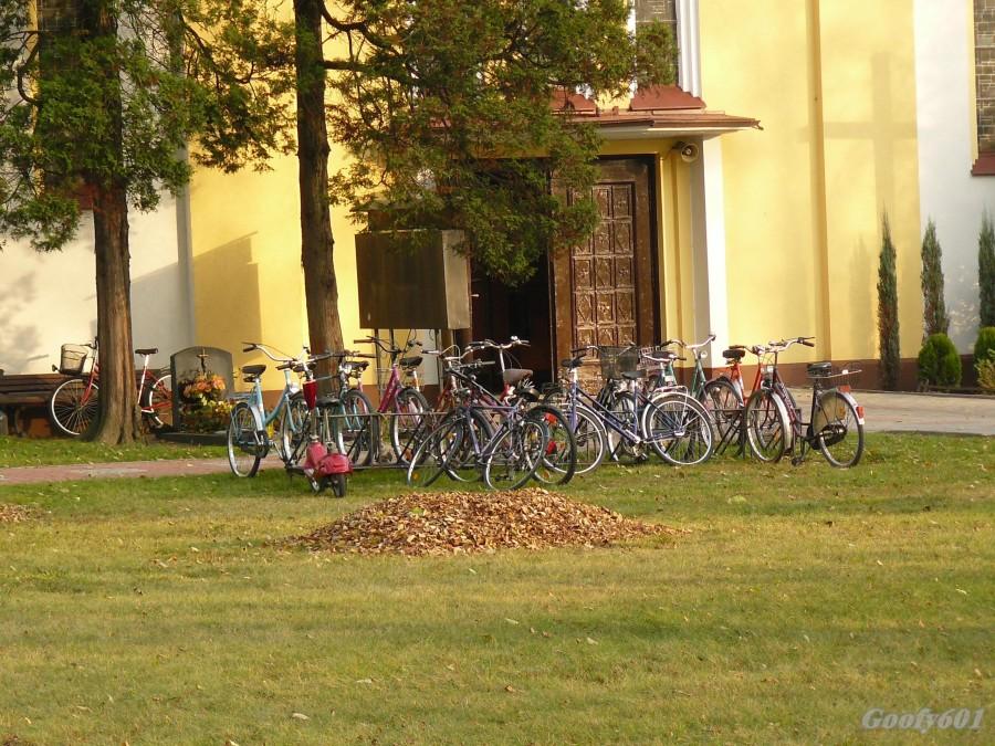 Najlepszy środek transportu do kościoła.