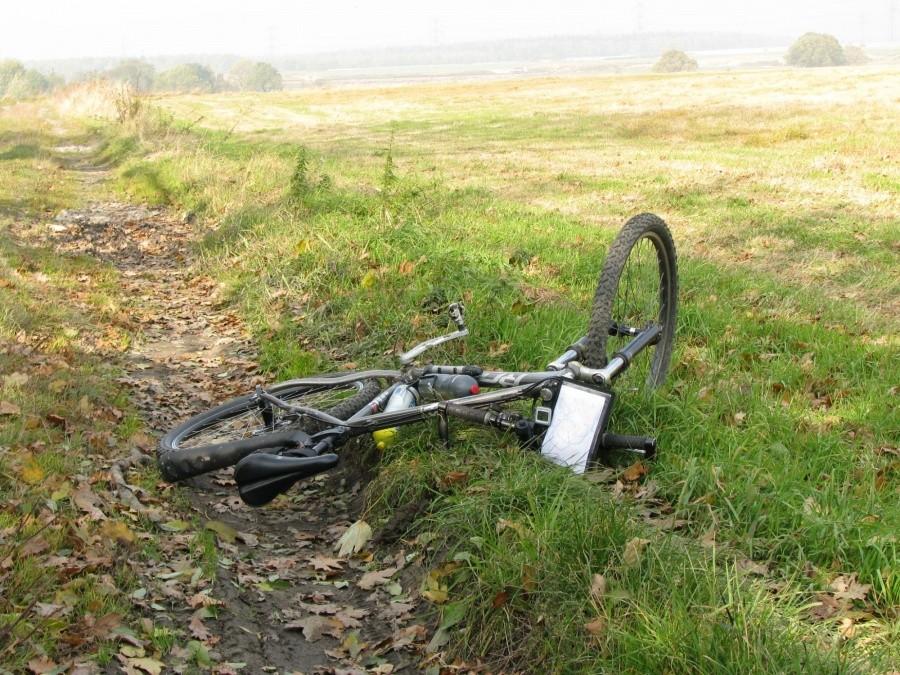 Leży, a ja przed chwilą z nim