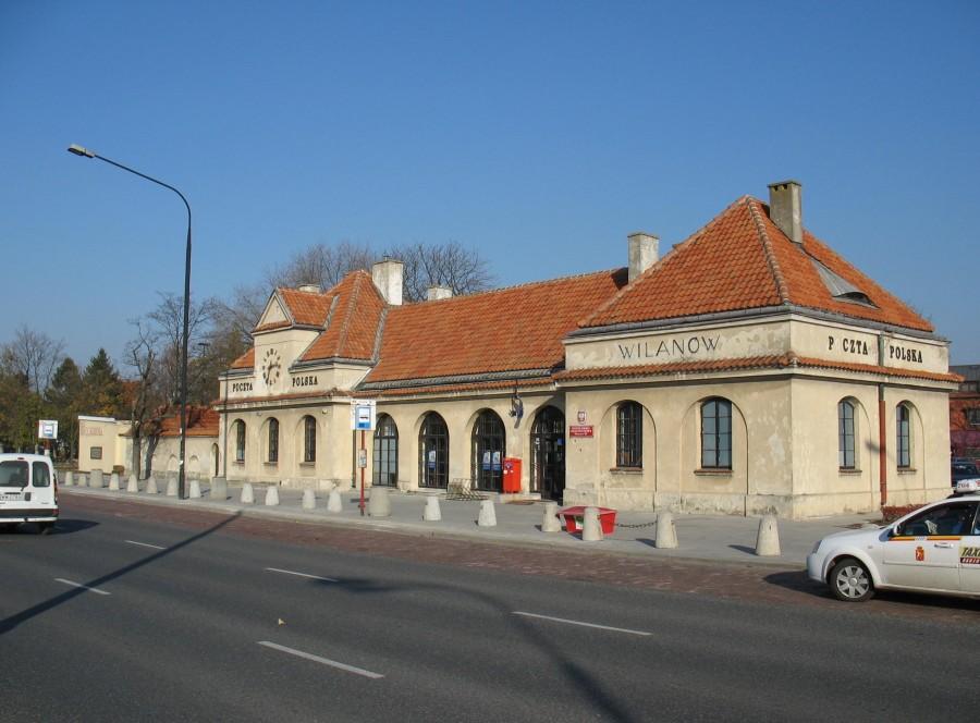 Wilanów - dworzec kolei wąskotorowej