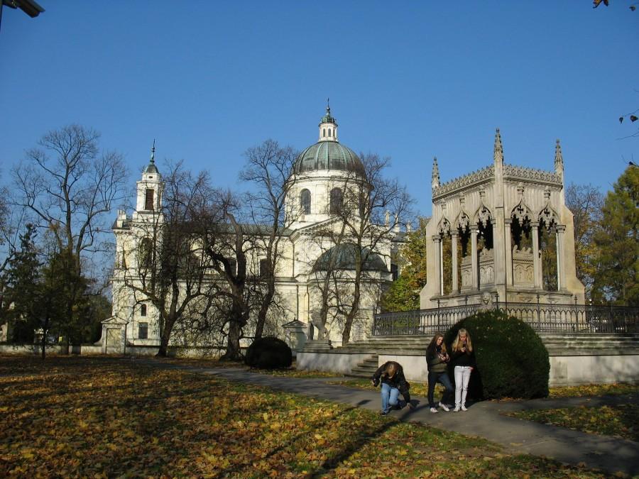 Wilanów - kosciół sw. Anny i Mauzoleum Potockich