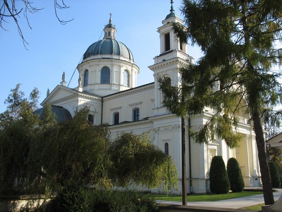 Wilanów - kościół św. Anny od płn.