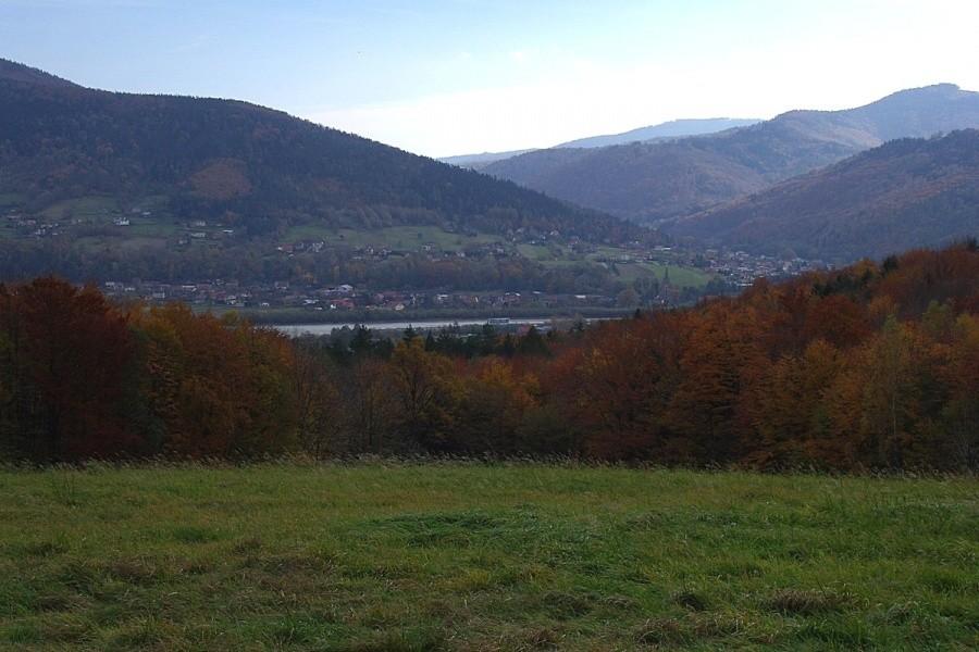 Widok na Porąbkę