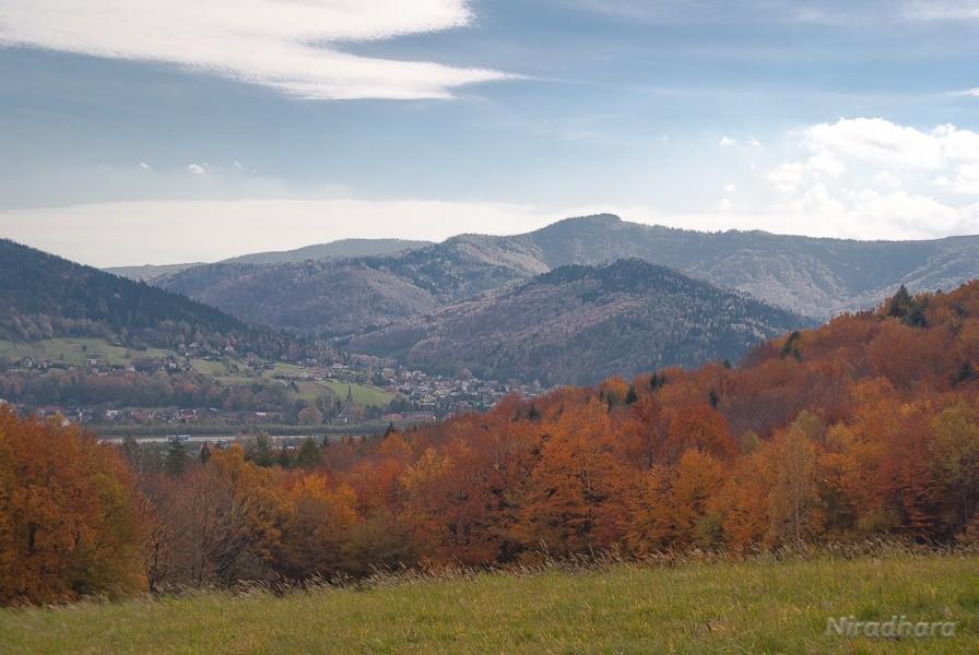 widok na Porąbkę