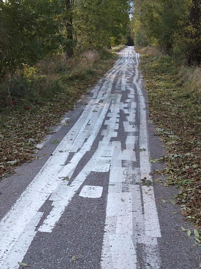 Droga i trochę pasów !